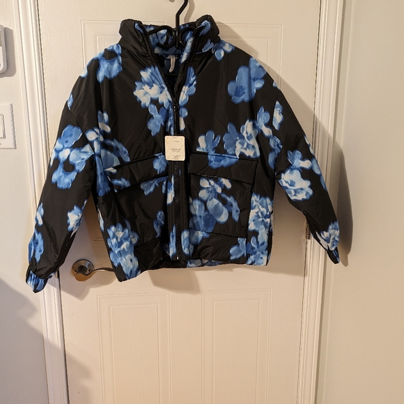 NWT Fabletics All Weather Jacket Floral XS - Picture 5 of 8